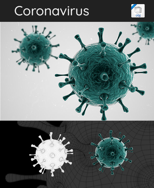 Coronavirus - 3Docean 25958476