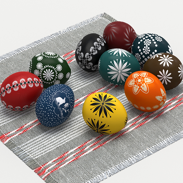 Easter eggs - 3Docean 25947775