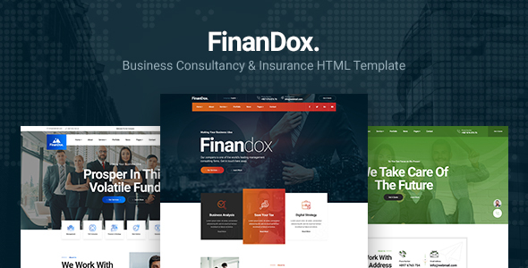 Finandox - Business - ThemeForest 25893247