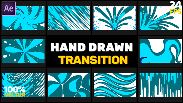 Hand Drawn Transition // After Effects