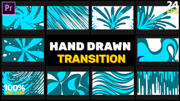 Hand Drawn Transtion // MOGRT