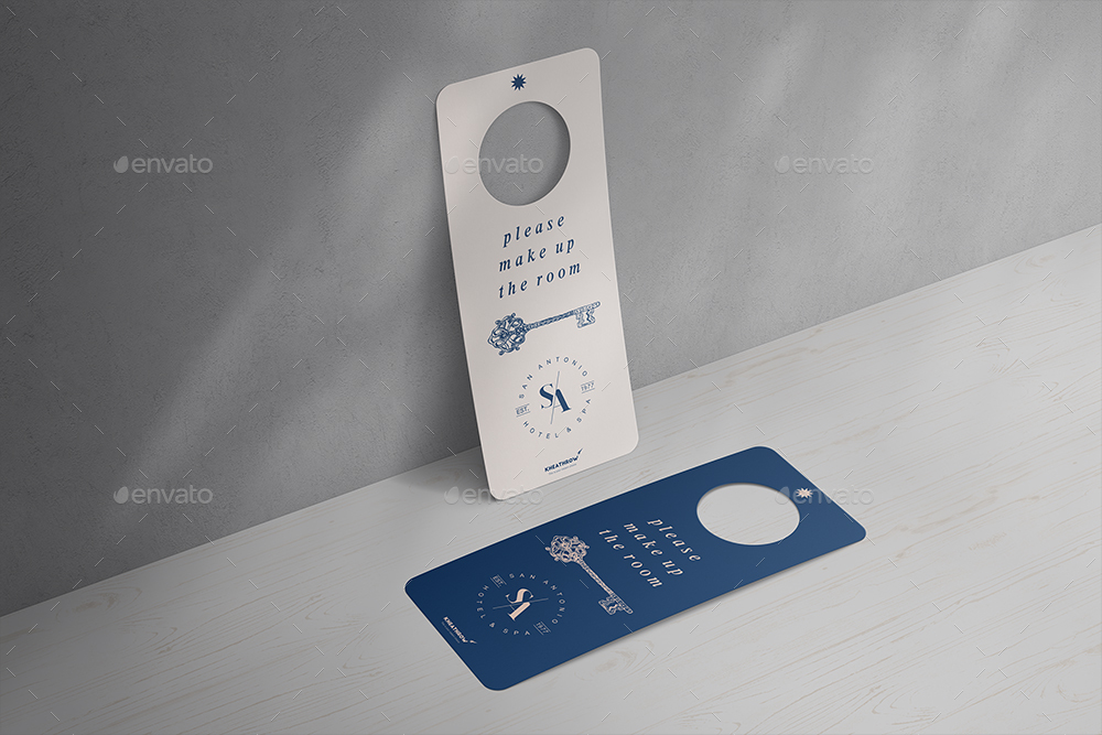 Door Handle Signage Mock Ups Vol1 Graphics Graphicriver