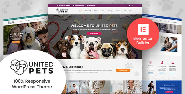 United Pets - Veterinary WordPress Theme