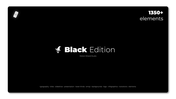 Black Edition - VideoHive 25443550