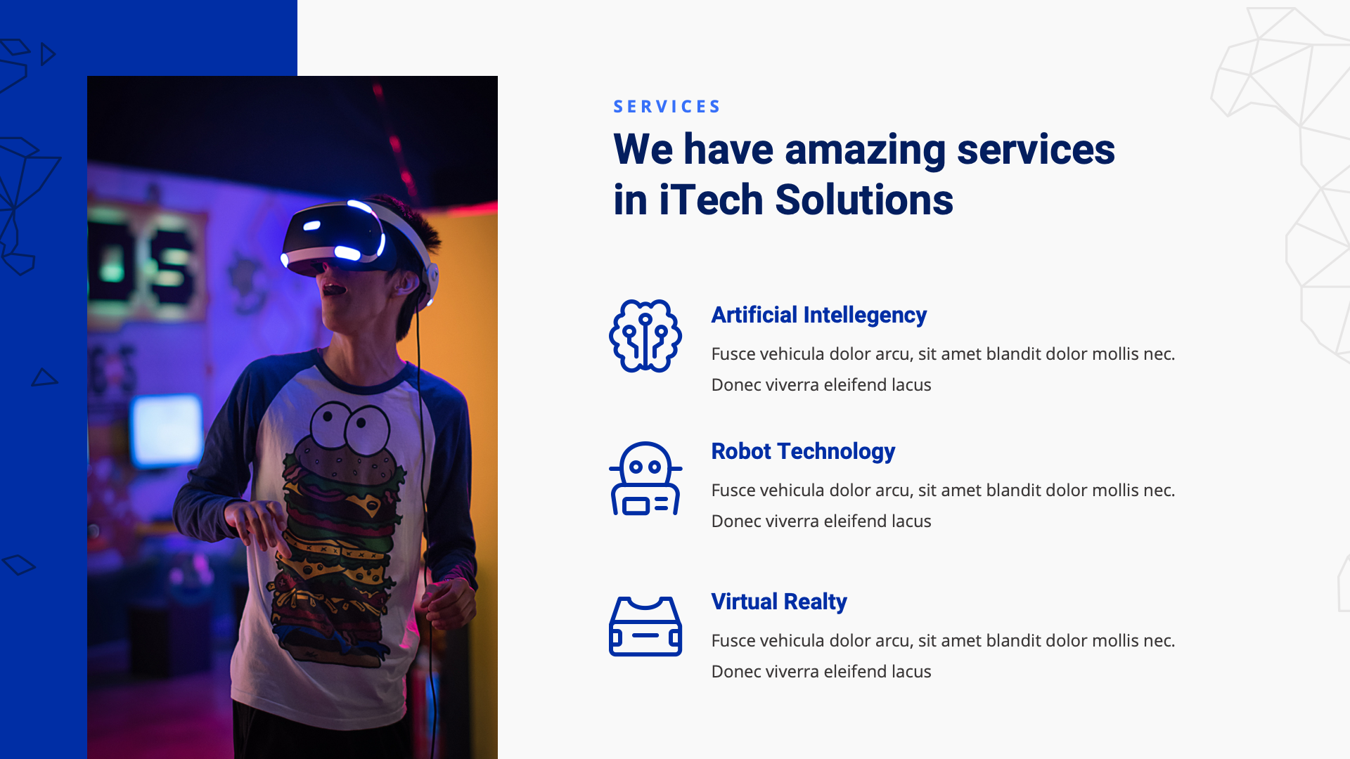 iTech - IT Solutions & Services Google Slides Template, Presentation ...