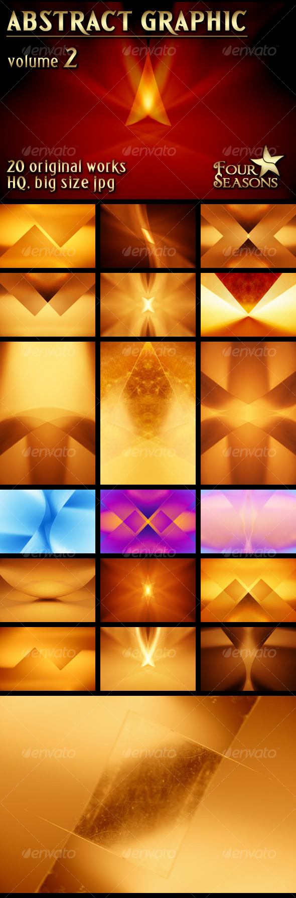 Abstract Graphic backgrounds, volume 2 - Abstract Backgrounds