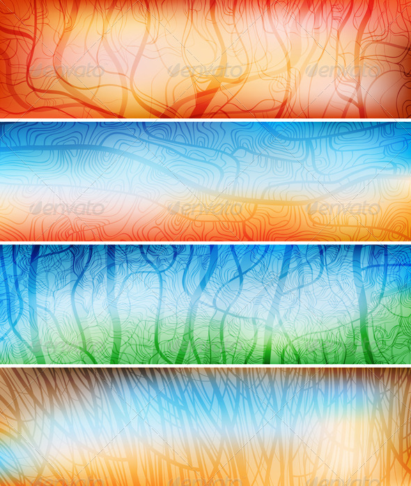 Creative Design Banners - Backgrounds Decorative