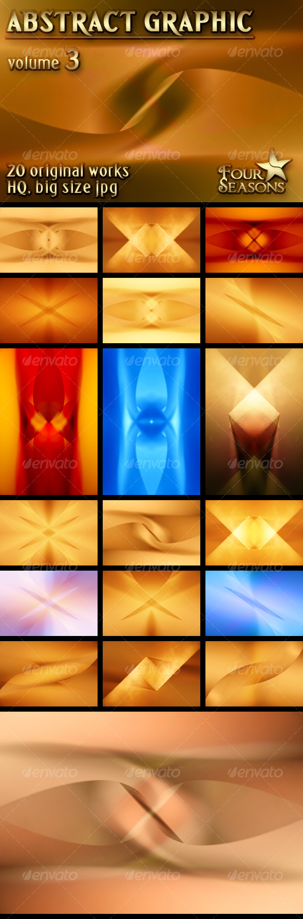 Abstract Graphic backgrounds, volume 3 - Abstract Backgrounds