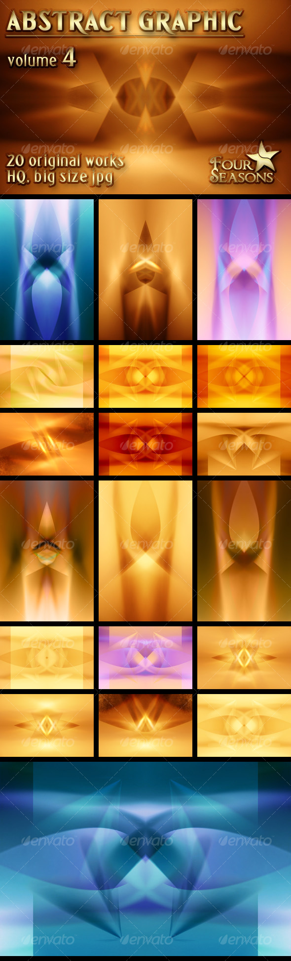 Abstract Graphic backgrounds, volume 4 - Abstract Backgrounds