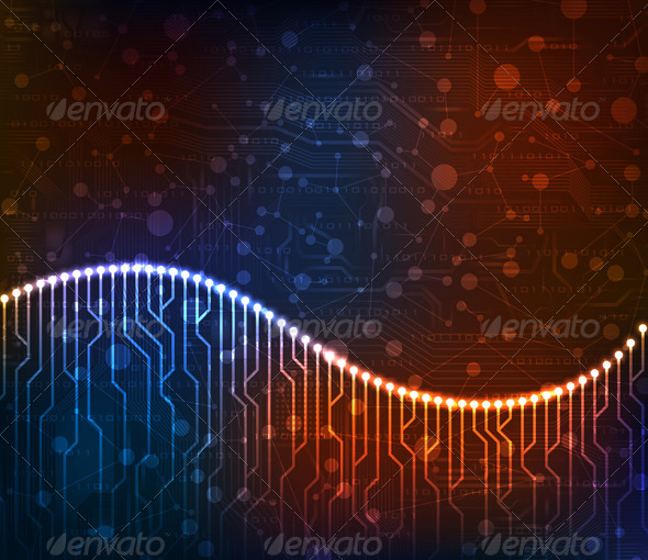 Futuristic Background - Backgrounds Decorative