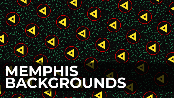 Memphis Backgrounds - VideoHive 25989914