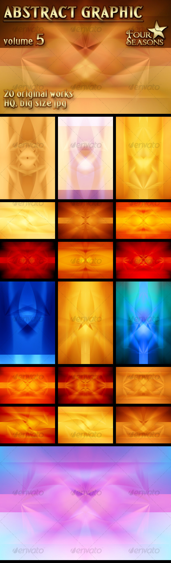 Abstract Graphic backgrounds, volume 5 - Abstract Backgrounds