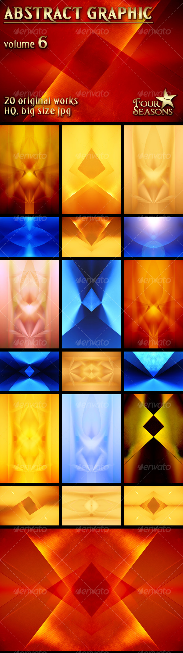 Abstract Graphic backgrounds, volume 6 - Backgrounds Graphics