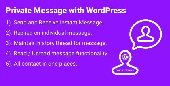 Internal Messaging System for WordPress