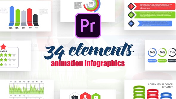 Infographics Vol.13 Premiere Pro Template