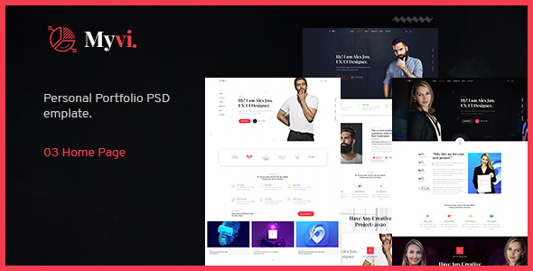 Myvi - Personal - ThemeForest 25997263