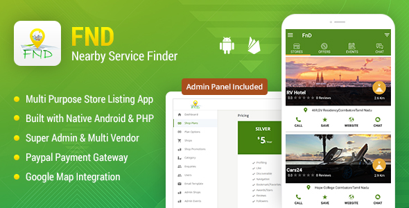FnD -On-Demand Nearby - CodeCanyon 21028362