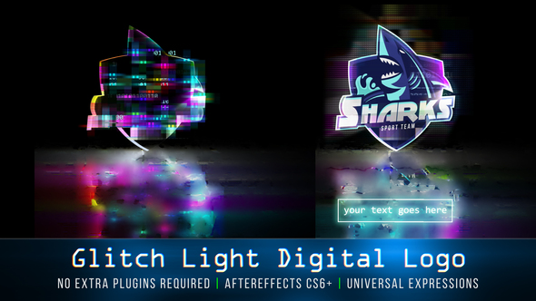 Glitch Light Digital - VideoHive 26003571