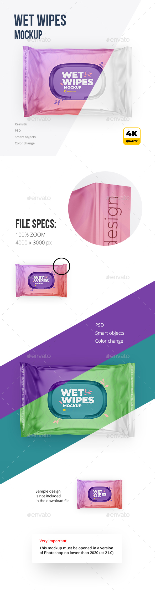 Download Wet Wipes Mockup Top View By Mock Up Ru Graphicriver