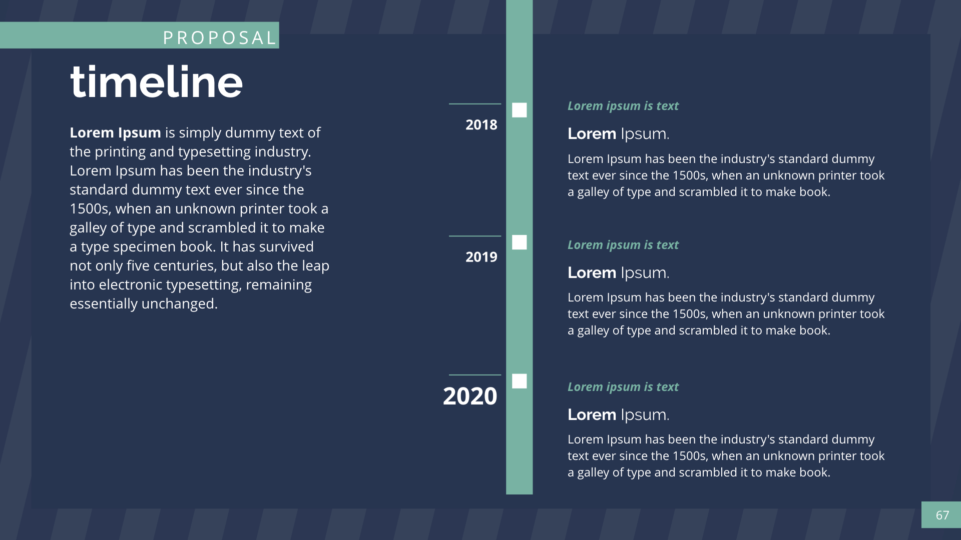 Proposal Keynote Presentation Template by SanaNik | GraphicRiver