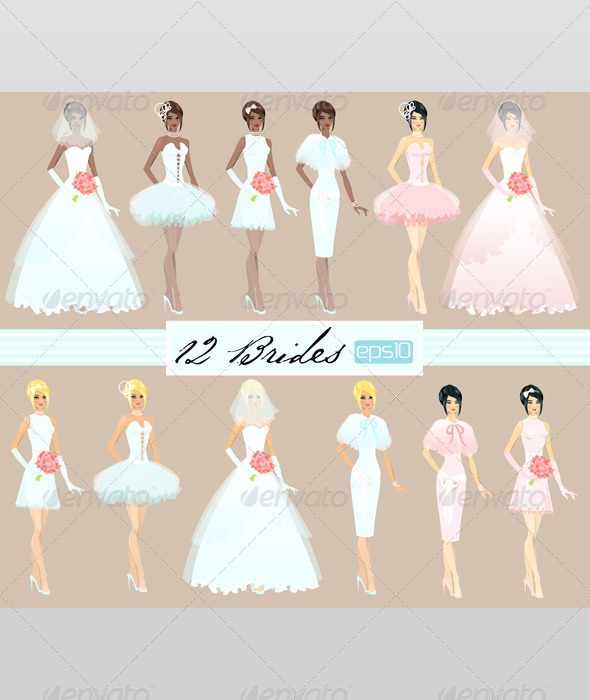 Twelve Brides - People Characters