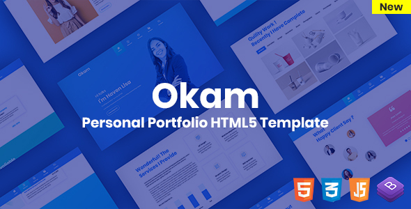 Okam - Personal Portfolio Template