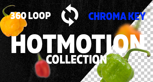 Hotmotion - loopable 360 chroma key rotation