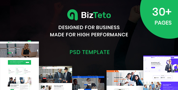 BizTeto - Corporate - ThemeForest 25946232