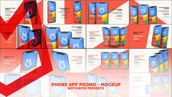 Phone App Presentation - Mockup Pack