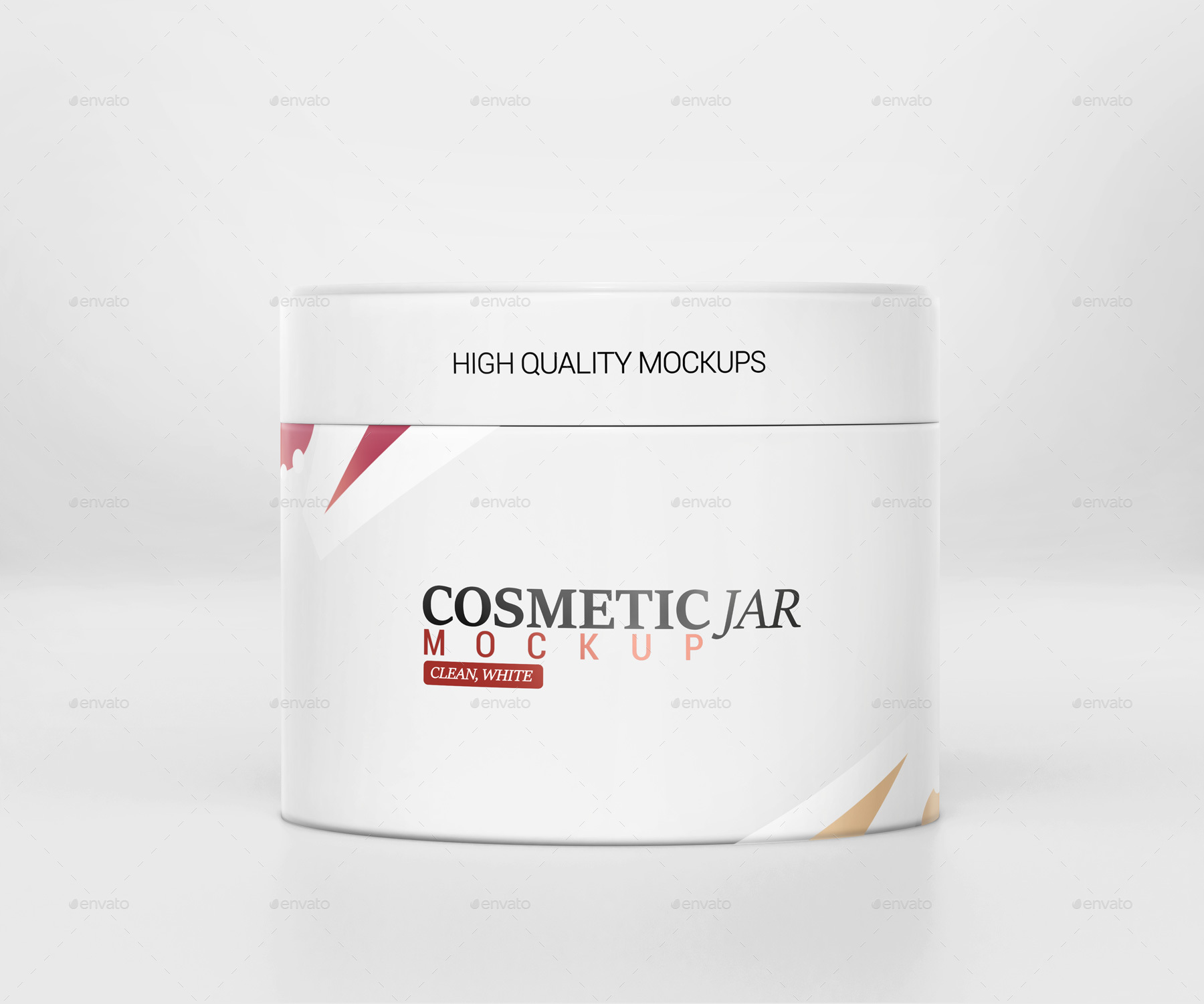 Download Cosmetic Jar & Box Mockup by Pixelica21 | GraphicRiver