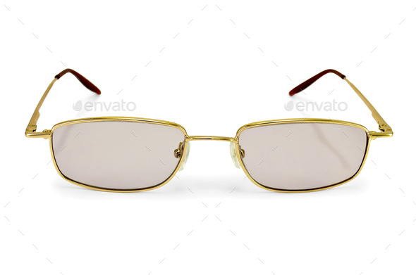 Eyeglasses tinted - Stock Photo - Images