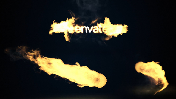 Flying Fire Logo - VideoHive 26020870