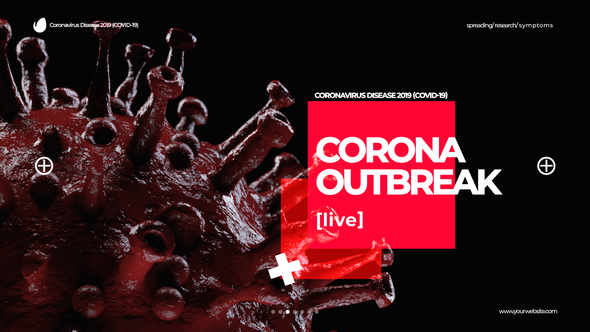 Corona Virus Intro - VideoHive 26022080
