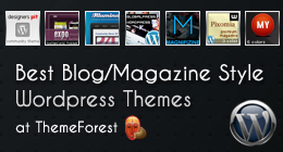 Wordpress Blog/Magazine Themes