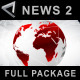 Broadcast Design - Complete News Package 2 - VideoHive Item for Sale