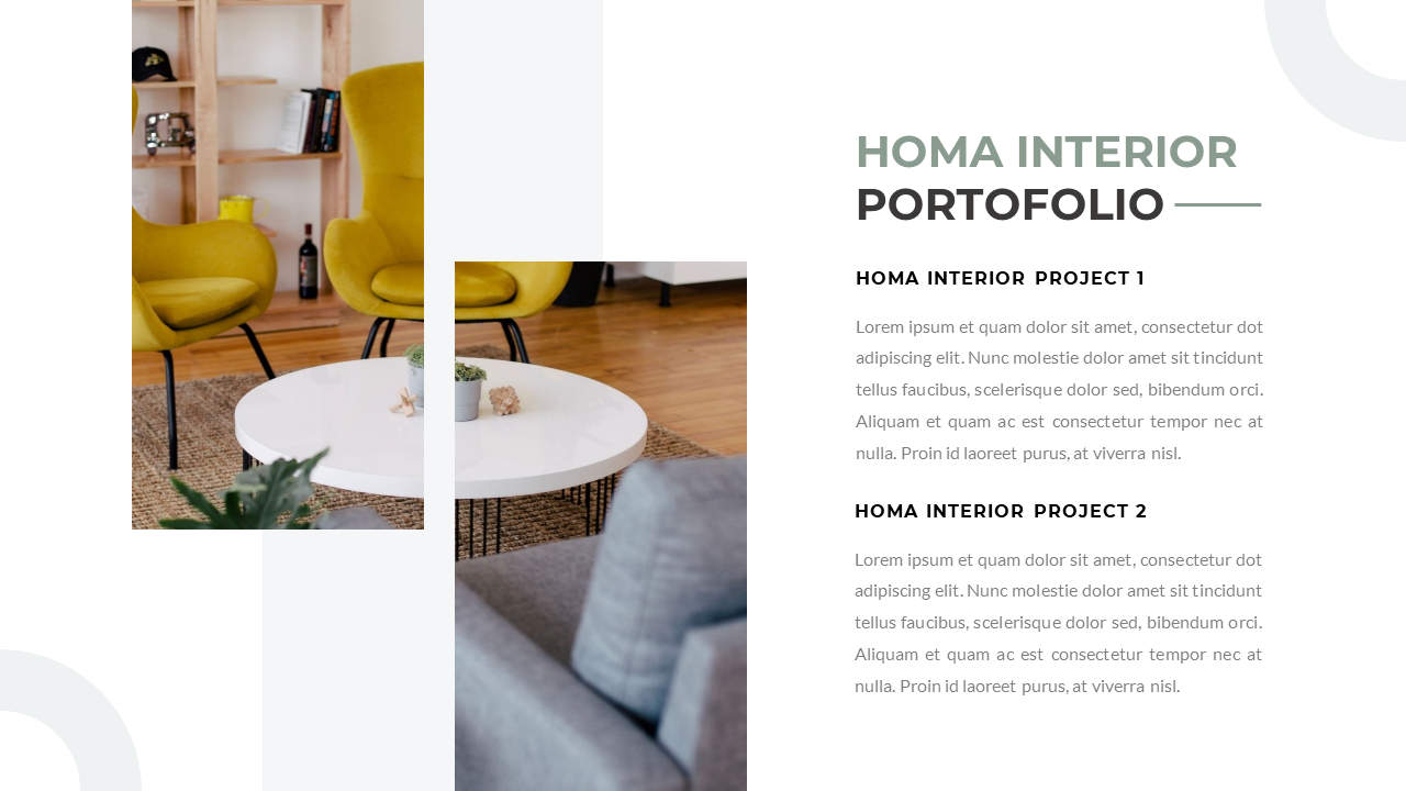 Homa – Creative Business Google Slides Template, Presentation Templates