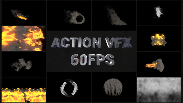 Action VFX Pack - VideoHive 26029254