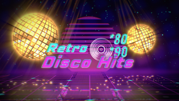 Retro Disco Opener - VideoHive 26029512