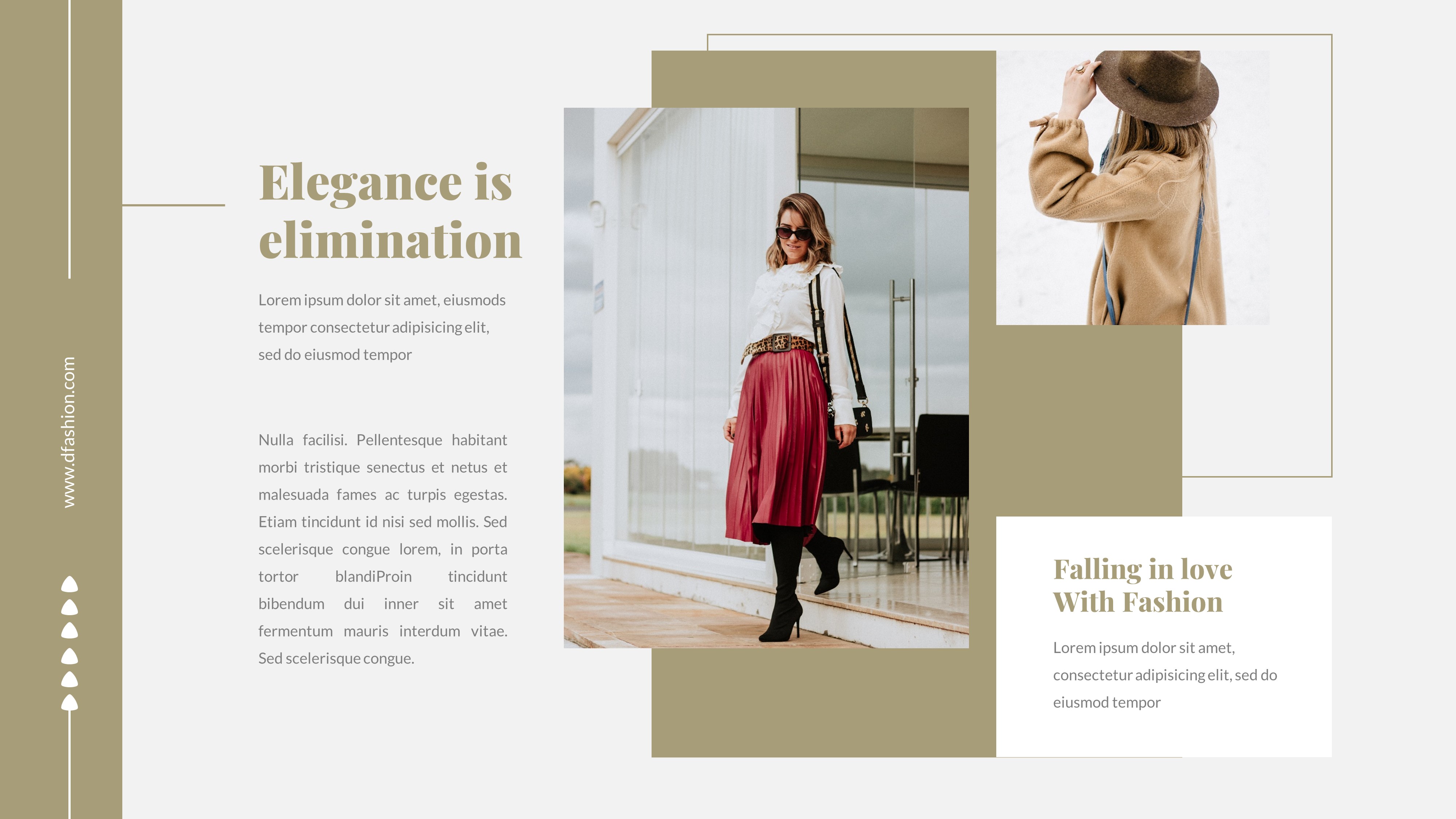 D'fashion Creative Business Google Slides Template by RanaCreativeStudio