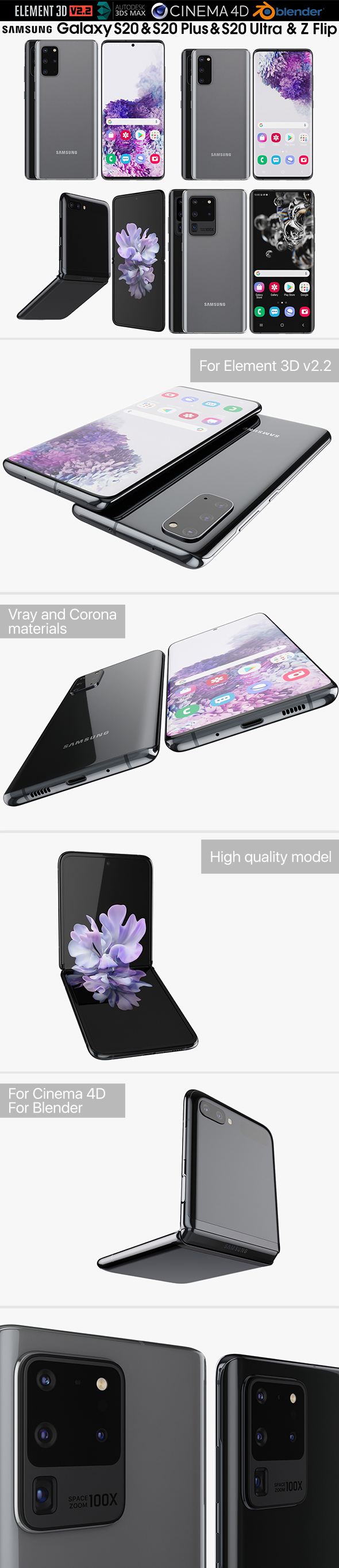Samsung Galaxy S20 - 3Docean 26036458