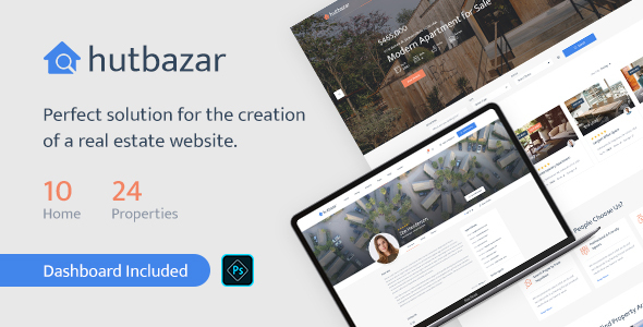 Hutbazar - Real - ThemeForest 26042129