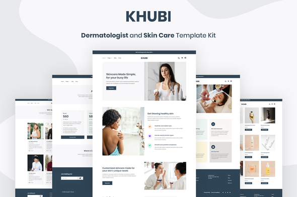 Khubi - DermatologistSkin - ThemeForest 25875837