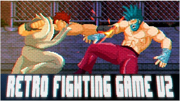 Retro Fighting Game - VideoHive 26037227