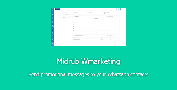 Midrub Wmarketing - send promotional messages to Whatsapp contacts