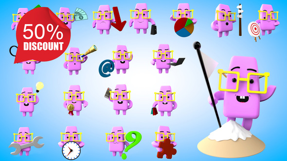 Muffy 3D Icons