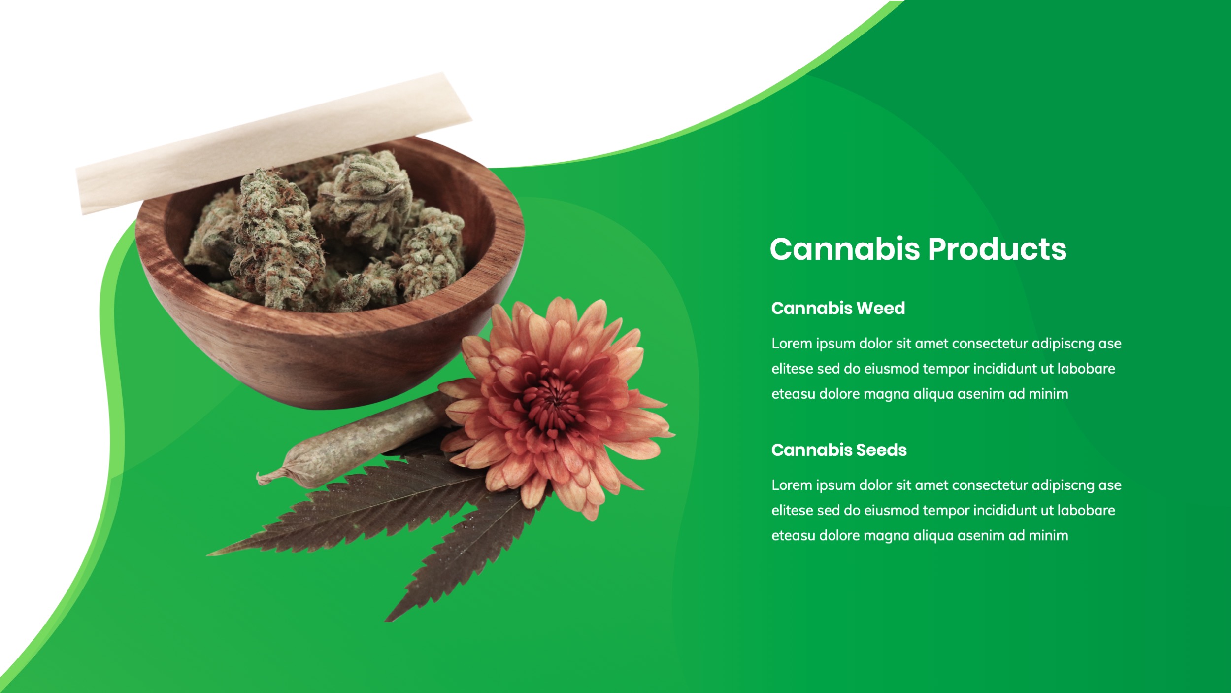 Cannabis Powerpoint Presentation Templates, Presentation Templates