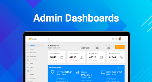 Best selling dashboard templates by BootstrapDash