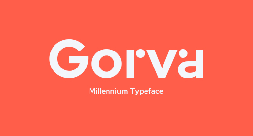 Gorva - Modern Sans Serif Font