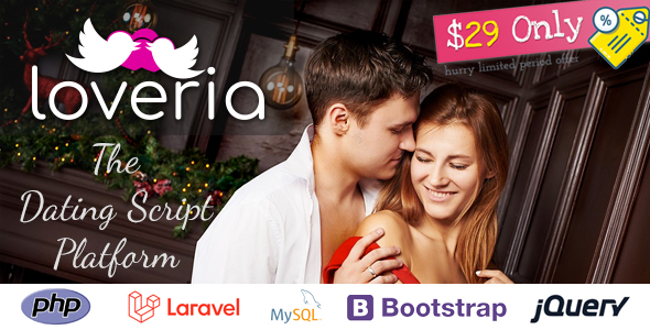 Loveria - The Ultimate & Awesome Laravel PHP Dating Platform | Script