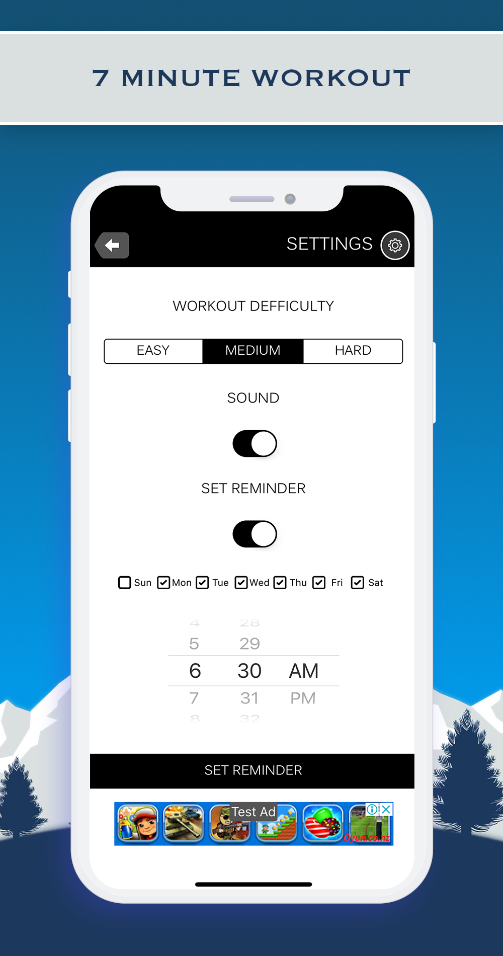 7 Minute Workout for iOS by ExpressTemplate | CodeCanyon